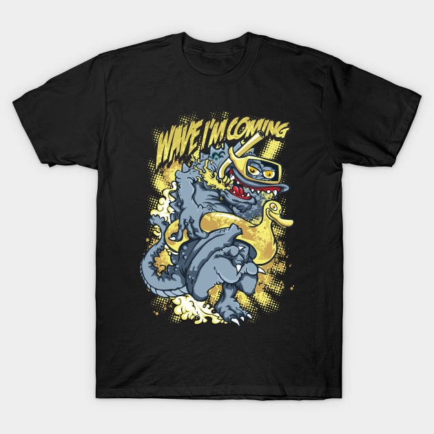 Funny deep sea monsters T-Shirt by Shapwac12